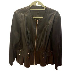 Women’s pleather jacket